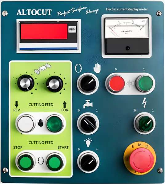 CK260B 切割機 直覺式操作面板