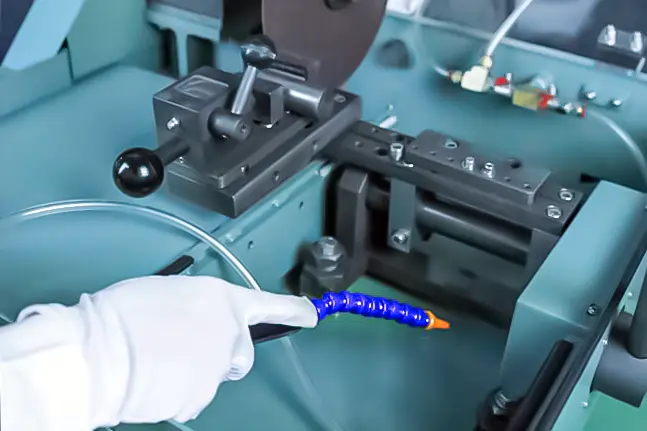 CL50R-E 金相切割机-摆臂切割 磁吸式喷水管