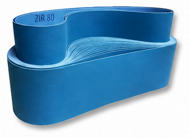 Zirconium oxide grinding belts
